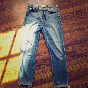 Hudson Jeans Medium Crop Denim- Size 28.